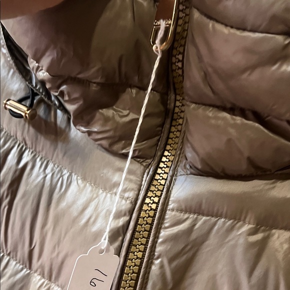 Calvin Klein Taupe Puffer Jacket C169 - Picture 3 of 13